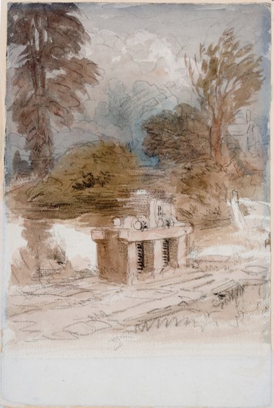 The Sluice Gate by David Cox
